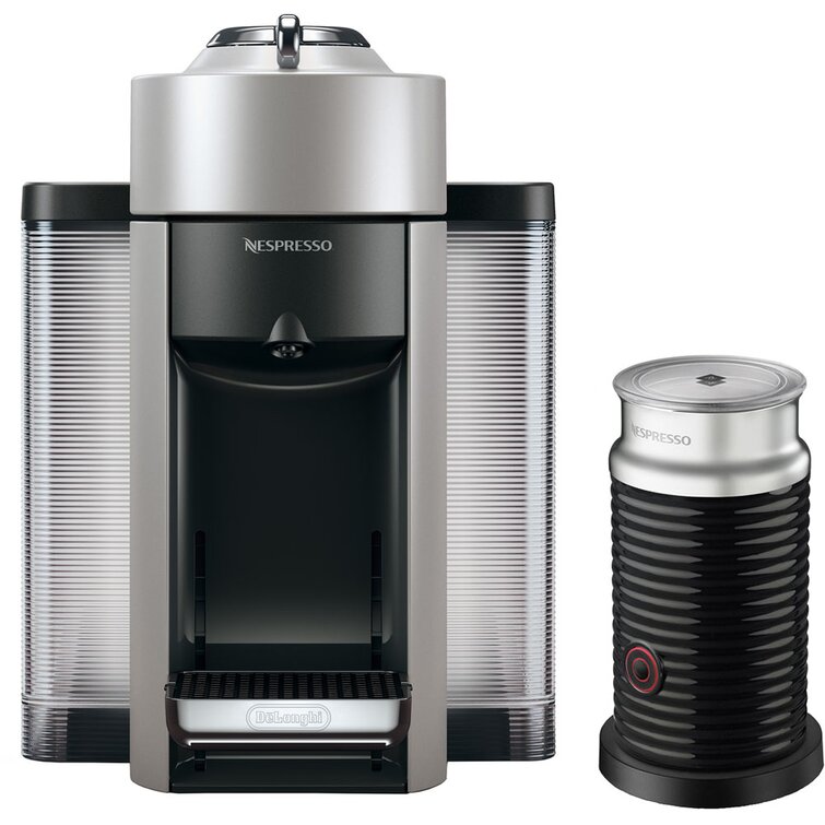 Nespresso Vertuo Coffee and Espresso Machine with Aeroccino Milk Frother by De Longhi Reviews Perigold